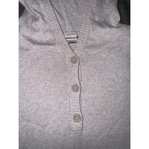 Smartwool Shadow Pine Hoodie Sweater Rainbow Donegal Size XS Merino Wool Blend - Picture 3 of 10